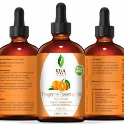 SVA Organics Tangerine Essential Oil 4 Oz 100% Pure Natural Therapeutic Grade Undiluted Steam Distilled Oil With Dropper -Moisturizers Sales l5k6gc4x7b0b9pocuug6iaefmyph