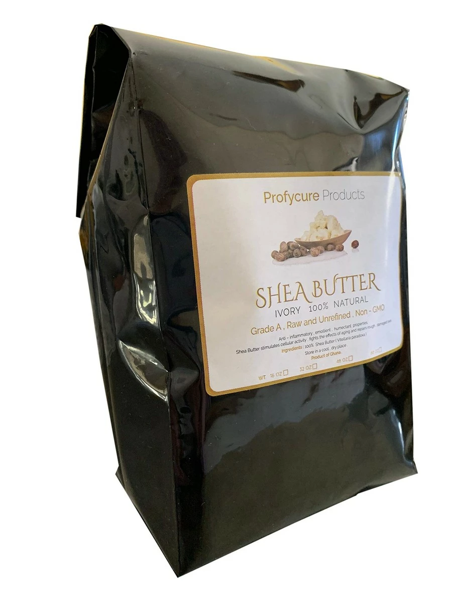 Profycure Products Shea Butter Unrefined, Pure, Raw Ivory Shea Butter 48 Oz (3 Lb) - Skin Nourishing, Moisturizing & Healing, For Dry Skin, For Skin Care, Hair Care & DIY Recipes 4 Profycure Products Shea Butter Unrefined, Pure, Raw Ivory Shea Butter 48 Oz (3 Lb) - Skin Nourishing, Moisturizing & Healing, For Dry Skin, For Skin Care, Hair Care & DIY Recipes - Image 2