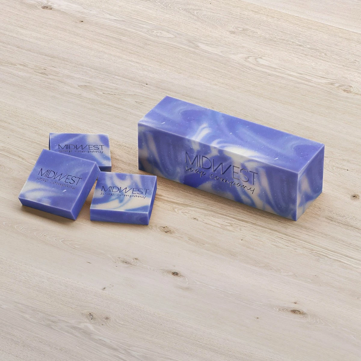 The Midwest Soap Company New Spring Exfoliating Artisan Soap Loaf With Cut -3 Pounds 4 The Midwest Soap Company New Spring Exfoliating Artisan Soap Loaf With Cut -3 Pounds - Image 2