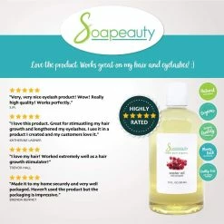 Soapeauty Store CASTOR OIL Organic Cold Pressed Unrefined | 100% Pure Natural Castor Oil Promotes Healthy Skin & Hair | Thickens Eyebrows & Lengthens Eyelashes | Sizes 4OZ To 1 GALLON | (12 OZ) -Moisturizers Sales ld1tja18y1vhwi86rfn0ygcp38xa