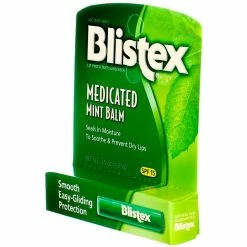 Blistex® Blistex Medicated Lip Balm Protectant/Sunscreen SPF 15 Mint, 0.15 OZ (Pack Of 4) 13 Blistex® Blistex Medicated Lip Balm Protectant/Sunscreen SPF 15 Mint, 0.15 OZ (Pack Of 4) -Moisturizers Sales lfv5tuikuo6e62hln1puhdta1bg1