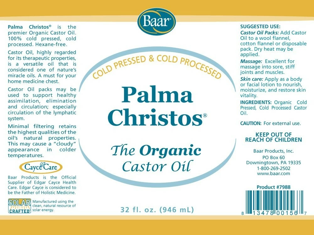 Baar Pure Organic Cold Pressed Castor Oil Pack Kit - Exclusive Palma Christos Brand - Hexane FREE! Many Castor Oil Uses For Health Problems! 5 Baar Pure Organic Cold Pressed Castor Oil Pack Kit - Exclusive Palma Christos Brand - Hexane FREE! Many Castor Oil Uses For Health Problems! - Image 3