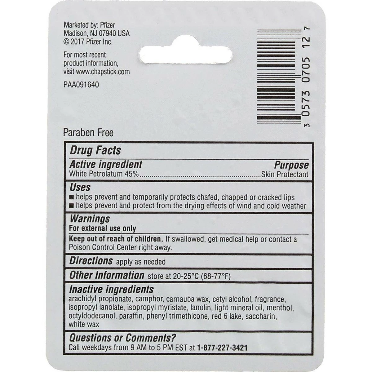 Chapstick 0.15 Oz Cherry Flavor Skin Protectant Flavored Lip Balm Tube (Pack Of 6) 5 Chapstick 0.15 Oz Cherry Flavor Skin Protectant Flavored Lip Balm Tube (Pack Of 6) - Image 3