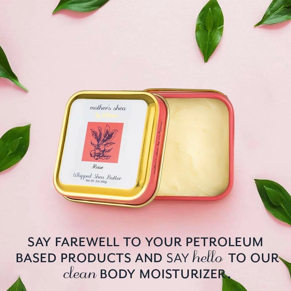 Mother's Shea By Eu'Genia Shea Butter (Rose, 2 Oz Tins - Set Of 3) 100% Pure Raw Unrefined African Shea - Organic, Sustainably-Sourced Ingredients - Natural Skin & Hair Care 6 Mother's Shea By Eu'Genia Shea Butter (Rose, 2 Oz Tins - Set Of 3) 100% Pure Raw Unrefined African Shea - Organic, Sustainably-Sourced Ingredients - Natural Skin & Hair Care - Image 4