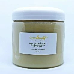 Soapeauty Store REFINED COCOA BUTTER RAW 100% Pure Organic Natural 2 Oz To 32 Oz (24 OZ (12 OZ X 2))