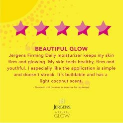 Jergens Store Jergens Natural Glow +FIRMING Self Tanner Body Lotion, Fair To Medium Skin Tone, Sunless Tanning Moisturizer With Collagen And Elastin. Helps To Visibly Reduce Cellulite, 7.5 Oz (2 Pack) -Moisturizers Sales lrt88c6028uovfg82cbwmmn0ixow