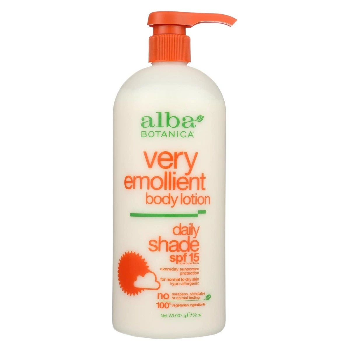 Alba Botanica - Alba Botanica Very Emollient Natural Body Lotion SPF 15-32 Fl Oz 3 Alba Botanica - Alba Botanica Very Emollient Natural Body Lotion SPF 15-32 Fl Oz