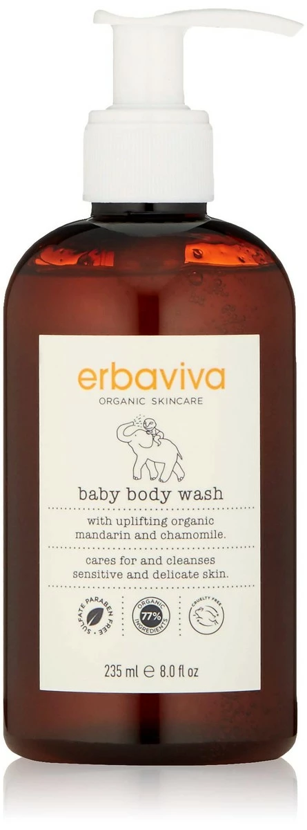 Erbaviva Baby Body Wash 8 Fl Oz 3 Erbaviva Baby Body Wash 8 Fl Oz