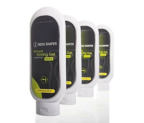 REDUSHAPER Slimming And Firming GEL Workout Enhancer Sweat Cream With Pineapple, Green Tea Extract, Aloe Vera, Cocoa Butter (8 Oz) (2 Bottles) 4 REDUSHAPER Slimming And Firming GEL Workout Enhancer Sweat Cream With Pineapple, Green Tea Extract, Aloe Vera, Cocoa Butter (8 Oz) (2 Bottles) - Image 2