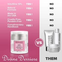 Divine Derriere Breast Enhancement Cream - Natural Breast Enlargement Cream, Naturally Fuller, Firming, Lifting And Plumping For Bust And Butt Body Cream -Moisturizers Sales mj0pletk01b0lk6djke8h19kgekv