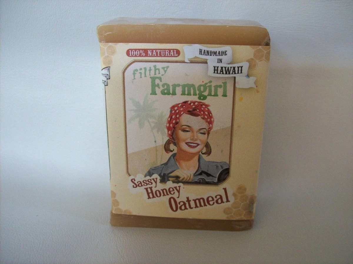 Filthy Farmgirl Sassy Honey Oatmeal All Natural Glycerin BAR SOAP Cinnamon Oats Vanilla 3 Filthy Farmgirl Sassy Honey Oatmeal All Natural Glycerin BAR SOAP Cinnamon Oats Vanilla