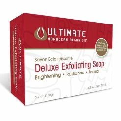 Ultimate Moroccan Argan Oil Deluxe Exfoliating Soap, 3.5 Oz.