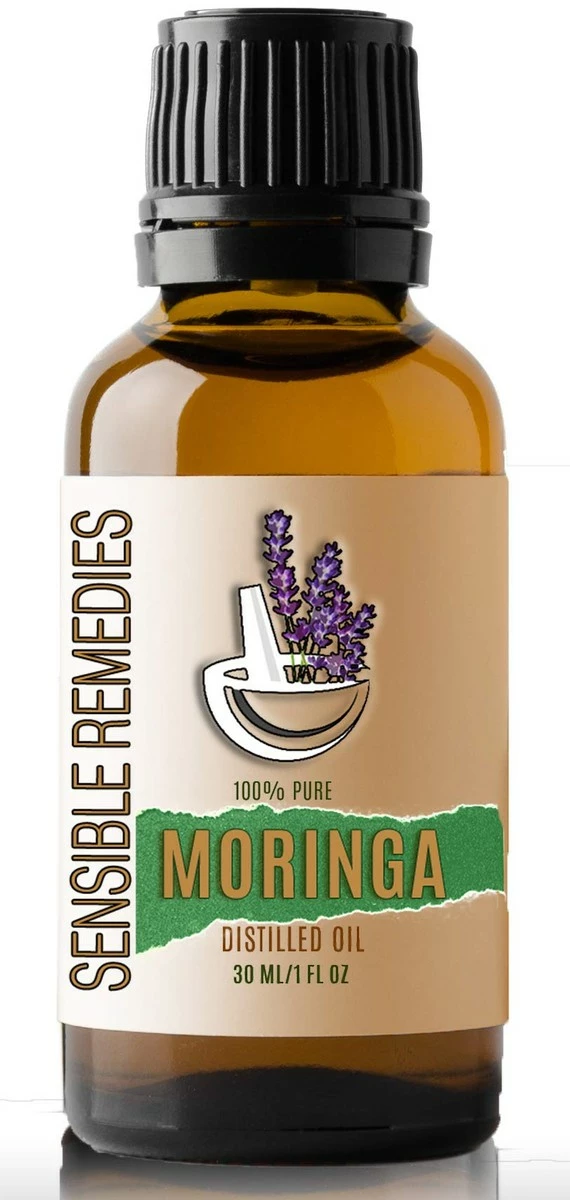 Sensible Remedies Moringa Oil 100% Pure And Natural Distilled 30 ML (1 Oz) 3 Sensible Remedies Moringa Oil 100% Pure And Natural Distilled 30 ML (1 Oz)