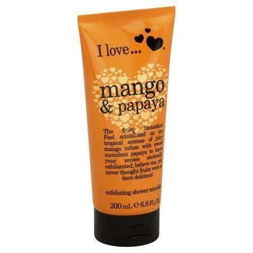 I Love Shower Smoothie, Exfoliating, Mango & Papaya 6.8 Fl Oz (200 Ml) 4 I Love Shower Smoothie, Exfoliating, Mango & Papaya 6.8 Fl Oz (200 Ml) - Image 2