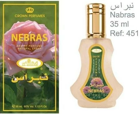 Nebras - Al-Rehab Eau De Natural Perfume Spray - 35 Ml (1.15 Fl. Oz)- 6 Pack 3 Nebras - Al-Rehab Eau De Natural Perfume Spray - 35 Ml (1.15 Fl. Oz)- 6 Pack