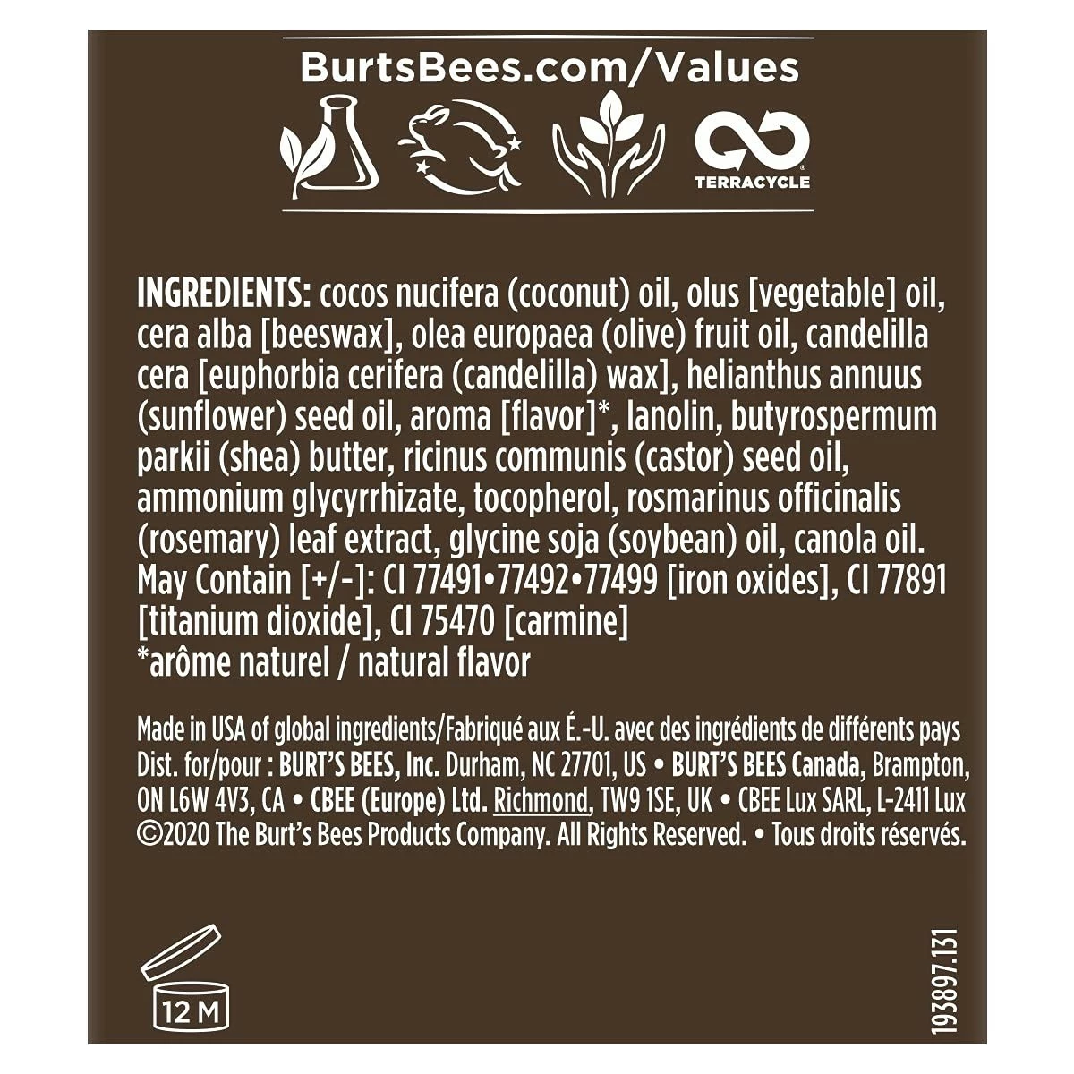 Burt's Bees Store Burt's Bees 100% Natural Tinted Lip Balm, Rose With Shea Butter & Botanical Waxes - 2 Tube 8 Burt's Bees Store Burt's Bees 100% Natural Tinted Lip Balm, Rose With Shea Butter & Botanical Waxes - 2 Tube - Image 6