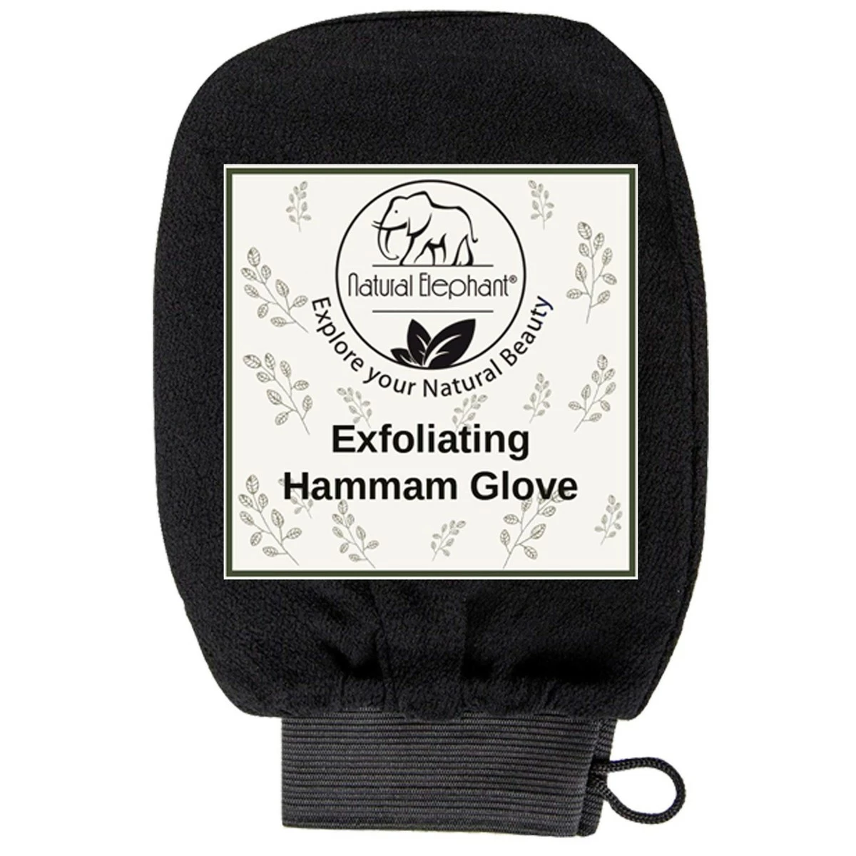 Natural Elephant Exfoliating Hammam Glove (Black, Lilac, Teal, Orange, And Brown (Pack Of 5)) 9 Natural Elephant Exfoliating Hammam Glove (Black, Lilac, Teal, Orange, And Brown (Pack Of 5)) - Image 7