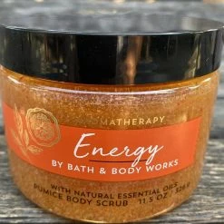 Bath & Body Works Aromatherapy Energy Orange Ginger Sugar Scrub 13 Fl Oz