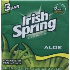 Irish Spring® Irish Spring Aloe Deodorant Bath Bar, 3.75 Oz, 3 Ct X 3 Packs (Total Of 9 Bars Of Soap) 5 Irish Spring® Irish Spring Aloe Deodorant Bath Bar, 3.75 Oz, 3 Ct X 3 Packs (Total Of 9 Bars Of Soap) -Moisturizers Sales n6hyw5winhn9wd20n80grulh5kej