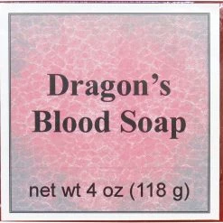 Eclectic Lady Store Dragon's Blood Glycerin Soap