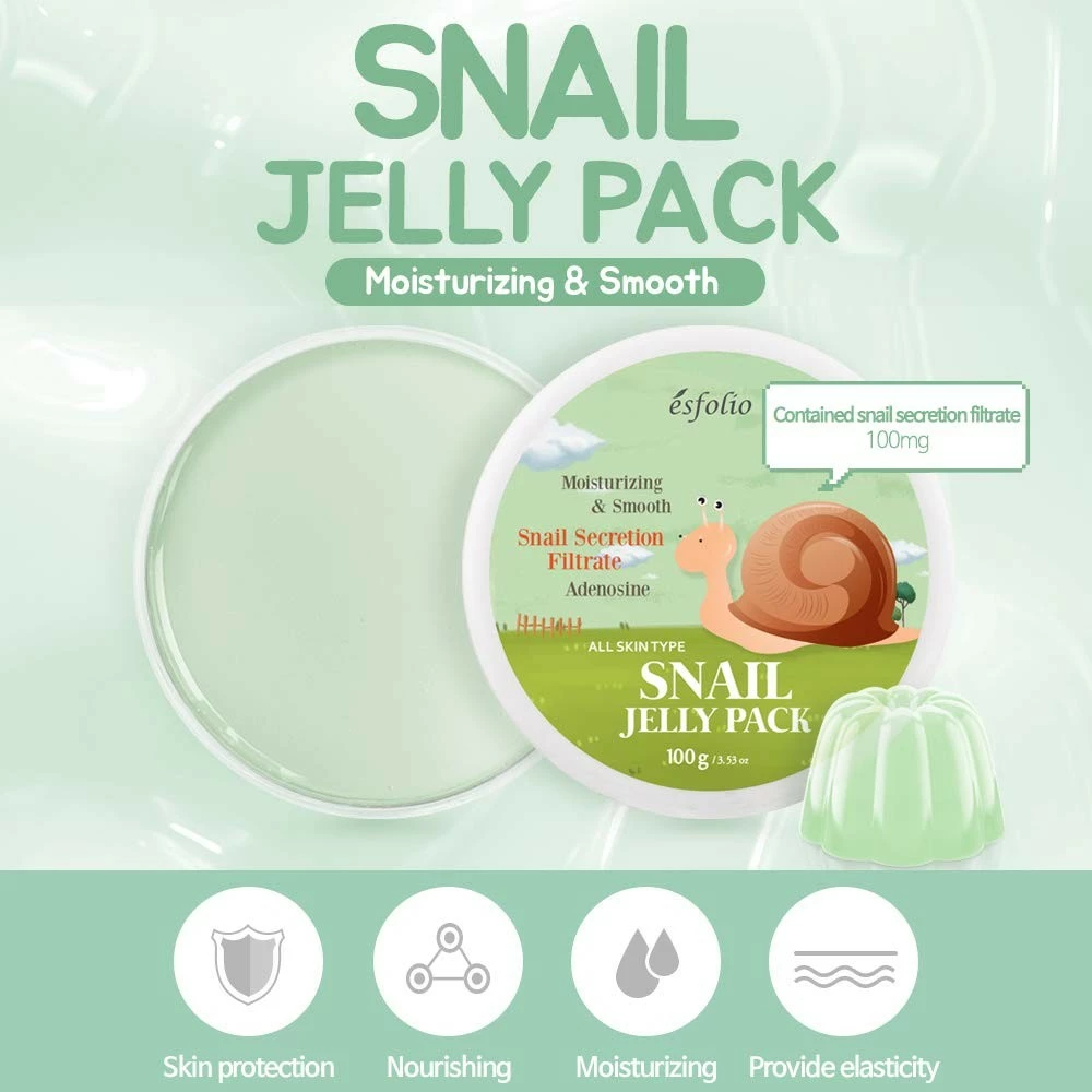 Esfolio Snail Jelly Pack 5 Esfolio Snail Jelly Pack - Image 3