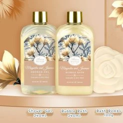 ArioseMonde Store Home Spa Gift Basket, Relaxation Spa Kit For Women, With Body Lotion, Shower Gel, Bubble Bath, Body Scrub, Bath Salt, Bath Bomb, And More,Bath Gift Set For Mother, Wife,Her, Magnolia And Jasmine Scent 11 ArioseMonde Store Home Spa Gift Basket, Relaxation Spa Kit For Women, With Body Lotion, Shower Gel, Bubble Bath, Body Scrub, Bath Salt, Bath Bomb, And More,Bath Gift Set For Mother, Wife,Her, Magnolia And Jasmine Scent -Moisturizers Sales ndsi72v7vmw3ihdpkat2wq7yx3pb
