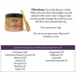 Natural Salt Scrub By Uintah Botanica, Lavender -Moisturizers Sales njbr3mvd8s1qo30wlgvvuhmnrat0