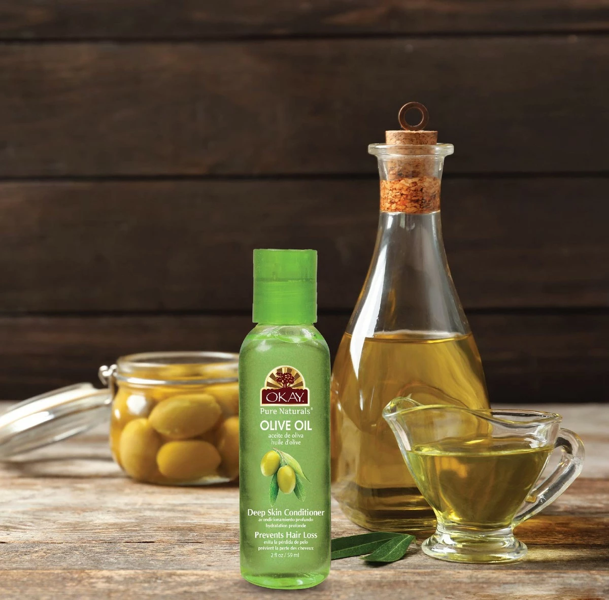 Okay Store OKAY - Blended Olive Oil For Hair And Skin - For All Hair Textures & Skin Types - Conditions Hair - Moisturizes Skin - Paraben Free - 2 Oz 4 Okay Store OKAY - Blended Olive Oil For Hair And Skin - For All Hair Textures & Skin Types - Conditions Hair - Moisturizes Skin - Paraben Free - 2 Oz - Image 2