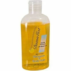 DawnMist LOT: 6 Dawn Mist Travel Size 4oz Shampoo & Body Bath - Apricot