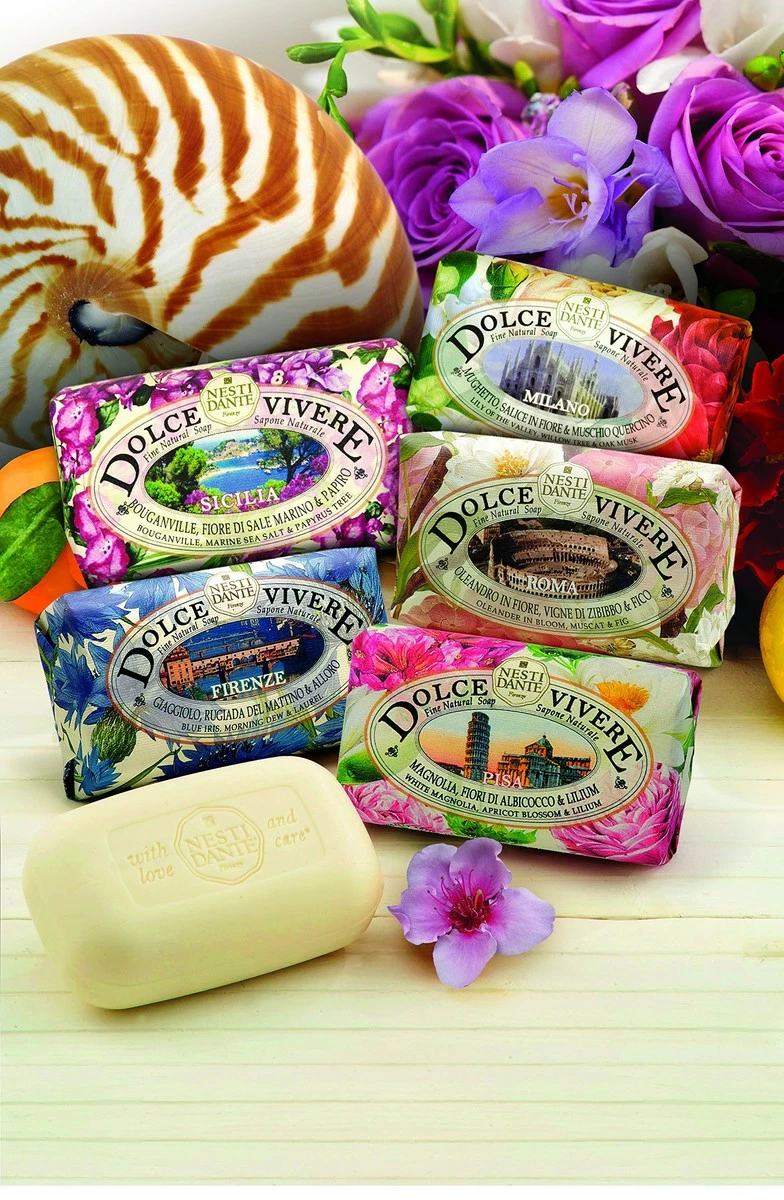 Nesti Dante Dolce Vivere Milano Lily Of The Valley, Willow Tree & Oak Musk Fine Natural Soap Bar, 250 G 6 Nesti Dante Dolce Vivere Milano Lily Of The Valley, Willow Tree & Oak Musk Fine Natural Soap Bar, 250 G - Image 4