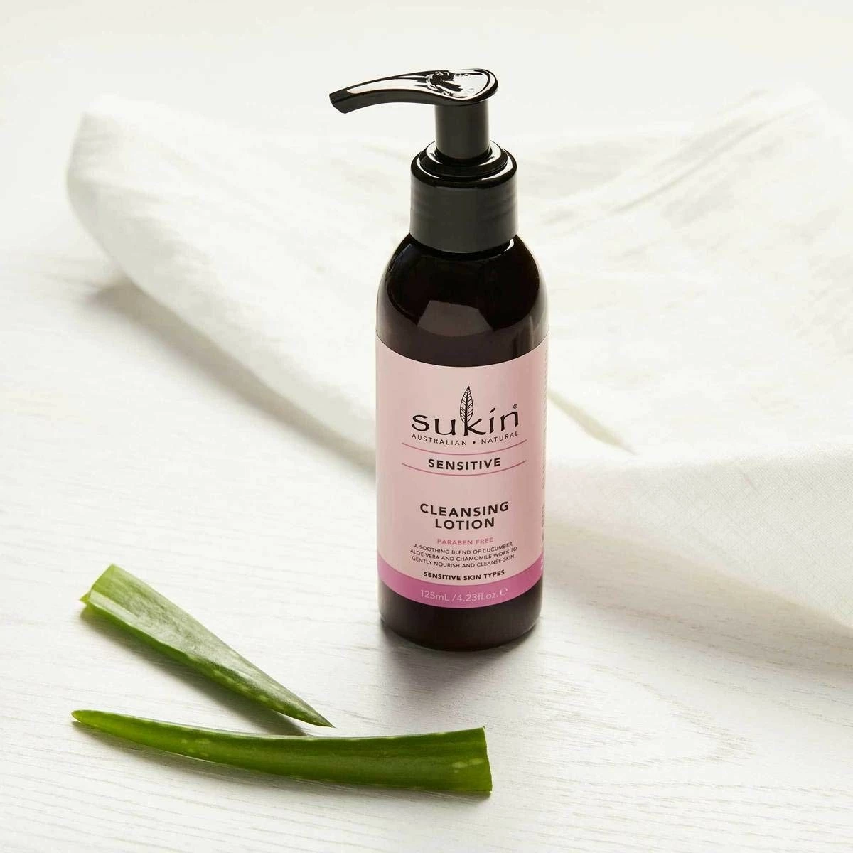 Sukin Sensitive Skin Cleansing Lotion, 4.23 Ounces 5 Sukin Sensitive Skin Cleansing Lotion, 4.23 Ounces - Image 3