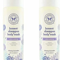 The Honest Company Store The Honest Company: Dreamy Lavender Scented Shampoo + Body Wash (10 Oz) - Pack Of 2
