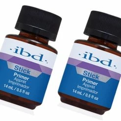 Ibd Stick Primer Prepares Nails For Maximum Adhesion, To Be Used With Traditional Hard Gels And Acrylics.- Size 0.5 Fl.oz, 14ml. (Pack 2)