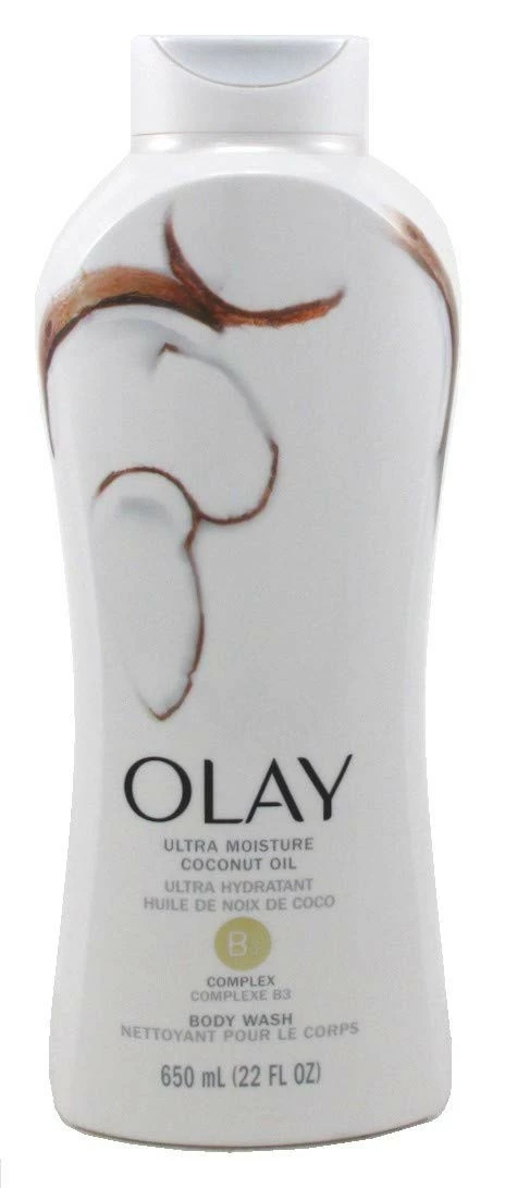 Olay Body Wash Ultra Moisture Coconut Oil 22 Ounce (650ml) (3 Pack) 3 Olay Body Wash Ultra Moisture Coconut Oil 22 Ounce (650ml) (3 Pack)