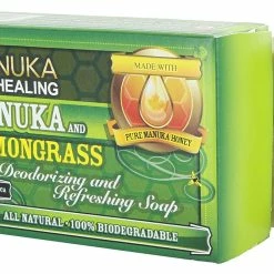 BunchaFarmers All Natural 100% Biodegradable Healing Manuka Honey And Lemongrass Deodorizing And Refreshing Soap Bar (Made In Canada) 8 BunchaFarmers All Natural 100% Biodegradable Healing Manuka Honey And Lemongrass Deodorizing And Refreshing Soap Bar (Made In Canada) -Moisturizers Sales ntmcmtwvadwmg93r1z2vbxf9k8ry