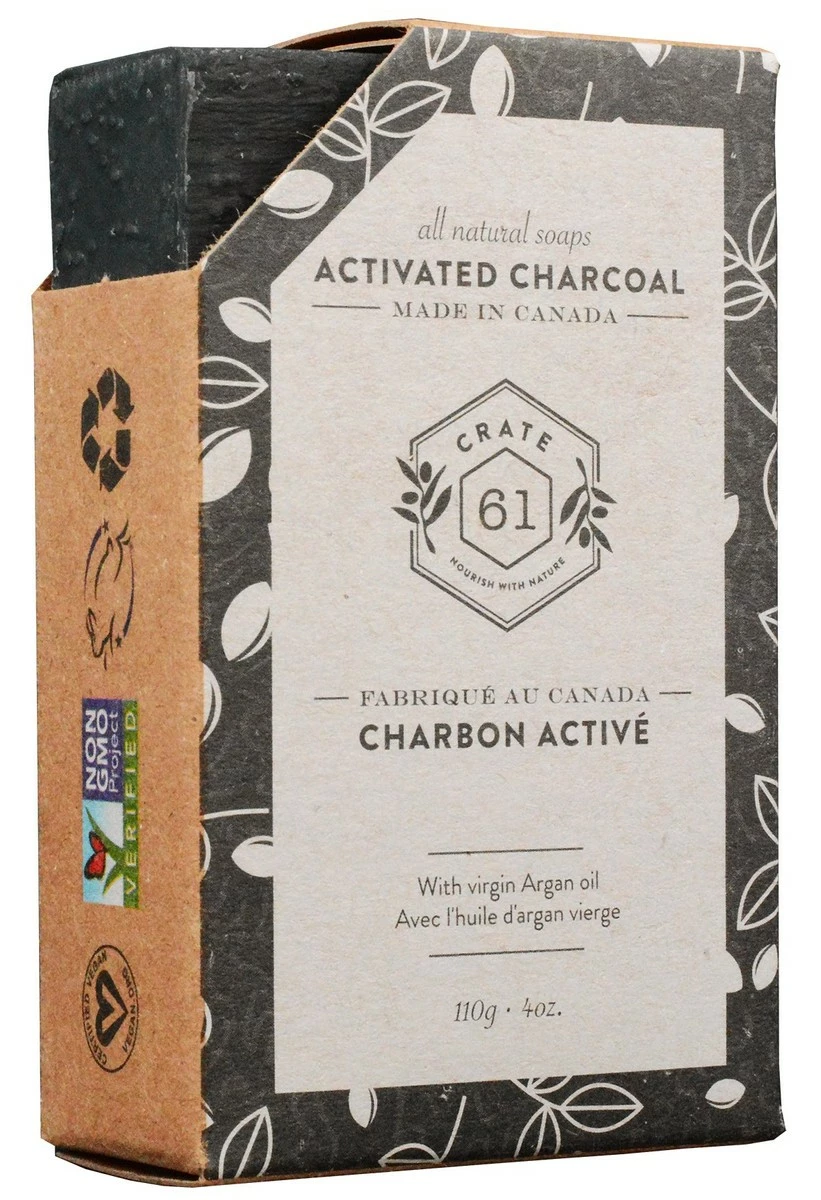 Crate 61 Organics Crate 61 "For Him" Soap 6-Pack Box Set, 100% Vegan Cold Process Bar Soap, Scented With Premium Essential Oils And Natural Flavors, For Men And Women, Face And Body, Alpine & Spice, Eucamint, Tango Mango, Oatmeal Shea, Patchouli Lime, Activated Charcoal 10 Crate 61 Organics Crate 61 "For Him" Soap 6-Pack Box Set, 100% Vegan Cold Process Bar Soap, Scented With Premium Essential Oils And Natural Flavors, For Men And Women, Face And Body, Alpine & Spice, Eucamint, Tango Mango, Oatmeal Shea, Patchouli Lime, Activated Charcoal - Image 8