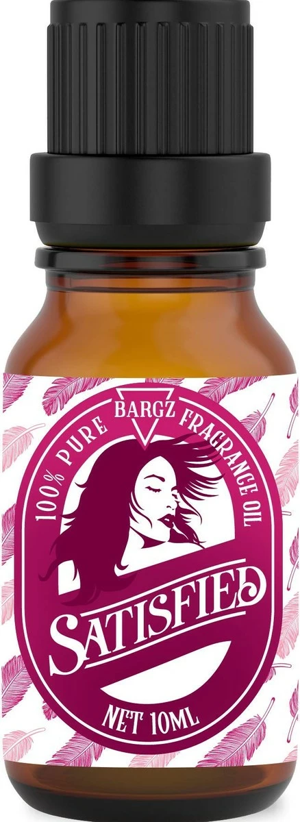 Bargz Satisfied Fragrance Oil For Women - Premium Grade Perfume Oil, Sweet Floral Scent Essential Oils In Glass Amber Bottle (FLAT CAP, 10 ML) 3 Bargz Satisfied Fragrance Oil For Women - Premium Grade Perfume Oil, Sweet Floral Scent Essential Oils In Glass Amber Bottle (FLAT CAP, 10 ML)
