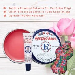 Smith’s Rosebud Salve, Lip Balm And Lip Balm Holder Keychain Bundle - Natural Lip Care Moisturizer, All-Purpose And Case For Teens, Women And Men (Rosebud Salve) 10 Smith’s Rosebud Salve, Lip Balm And Lip Balm Holder Keychain Bundle - Natural Lip Care Moisturizer, All-Purpose And Case For Teens, Women And Men (Rosebud Salve) -Moisturizers Sales nwhsx2tcj2vhdmazom2g6ip2ovc2