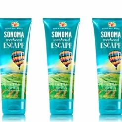 Lot Of 3 Bath & Body Works Sonoma Weekend Escape 24 Hour Ultra Moisture Body Cream 8 Fl Oz Each (Sonoma Weekend Escape)