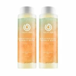 The Oil Bar Store Plumeria Fantasy Scented Moisturizing Bubble Bath - 2 X 13 Oz Bottles