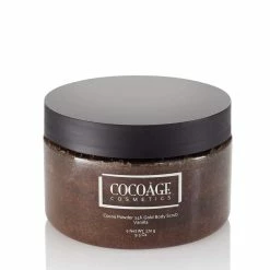 Cocoage Cosmetics Cocoàge Cosmetics | Cocoa Powder 24K Gold Body Scrub - Vanilla