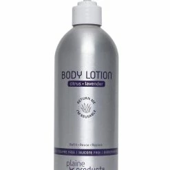 Plaine Products Eco-Friendly Body Lotion: Citrus Lavender, 16 Oz (Refillable With Pump)