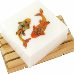 Eclectic Lady Store Georgia Peach Scented Glycerin Soap With Koi Fish Design -Moisturizers Sales o8vxm838gtt3inxao9jzrc73txyc