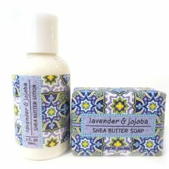 Greenwich Bay Trading Company Greenwich Bay Trading Co. Lavender Jojoba Shea Butter Soap And Lotion Gift Set