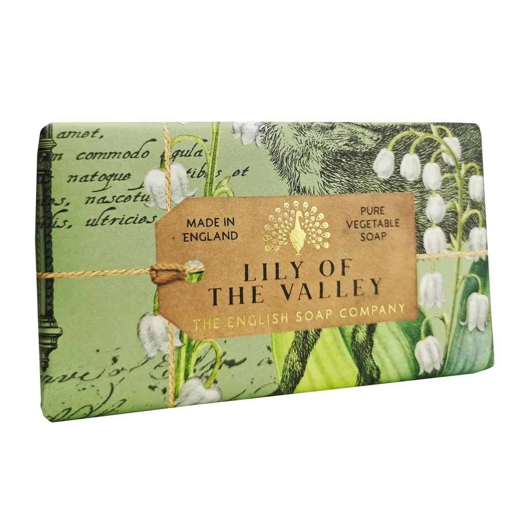 The English Soap Company Store The English Soap Company, Lily Of The Valley Soap Bar, Anniversary Collection, 200g 3 The English Soap Company Store The English Soap Company, Lily Of The Valley Soap Bar, Anniversary Collection, 200g