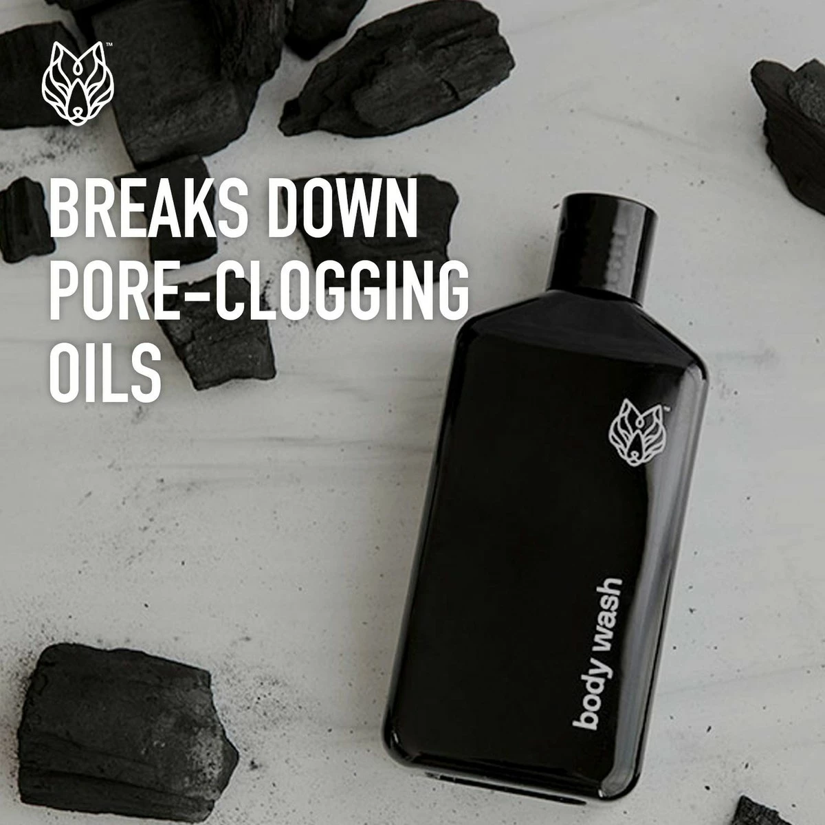 Black Wolf Store Black Wolf Nation Activated Charcoal Body Wash - 10 Fl Oz - Activated Charcoal And Salicylic Acid Reduce Acne Breakouts And Removes Unwanted Toxins From Your Skin (1 Pack) 7 Black Wolf Store Black Wolf Nation Activated Charcoal Body Wash - 10 Fl Oz - Activated Charcoal And Salicylic Acid Reduce Acne Breakouts And Removes Unwanted Toxins From Your Skin (1 Pack) - Image 5