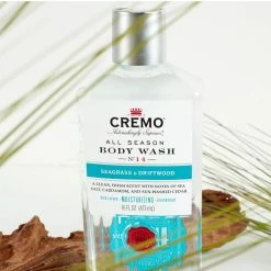 Cremo Rich-Lathering Seagrass & Driftwood Body Wash, A Coastal Scent With Notes Of Sea Salt, Seagrass/Driftwood, 16 Oz (Pack Of 2) -Moisturizers Sales omomjmklrhduda8o2czd4fqry863
