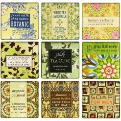 Jolitee Store French Milled Botanical Soap Sampler Set In Nine Fabulous Scents, Individually Wrapped Vegetable Based Mini Soaps With Essential Oils, Shea Butter And Natural Extracts (Pure And Simple) 8 Jolitee Store French Milled Botanical Soap Sampler Set In Nine Fabulous Scents, Individually Wrapped Vegetable Based Mini Soaps With Essential Oils, Shea Butter And Natural Extracts (Pure And Simple) -Moisturizers Sales othfwh8o249lphdzn0chmr190h2m