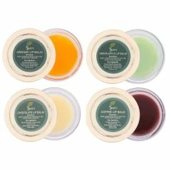 SVATV Assorted Lip Balm Pack Of X4 With Chocolate, Coffee, Orange & Green Apple Flavours To Repair, Hydrating Dry Or Chapped Lips, Best Moisturizing Lip Balm For Men & Women 15g -Moisturizers Sales oubatgqae7cgg0y5xzaipoimvvk1