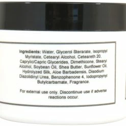 Eclectic Lady Store Wild Rose Satin And Silk Cream, Body Cream, Body Lotion, 4 Oz